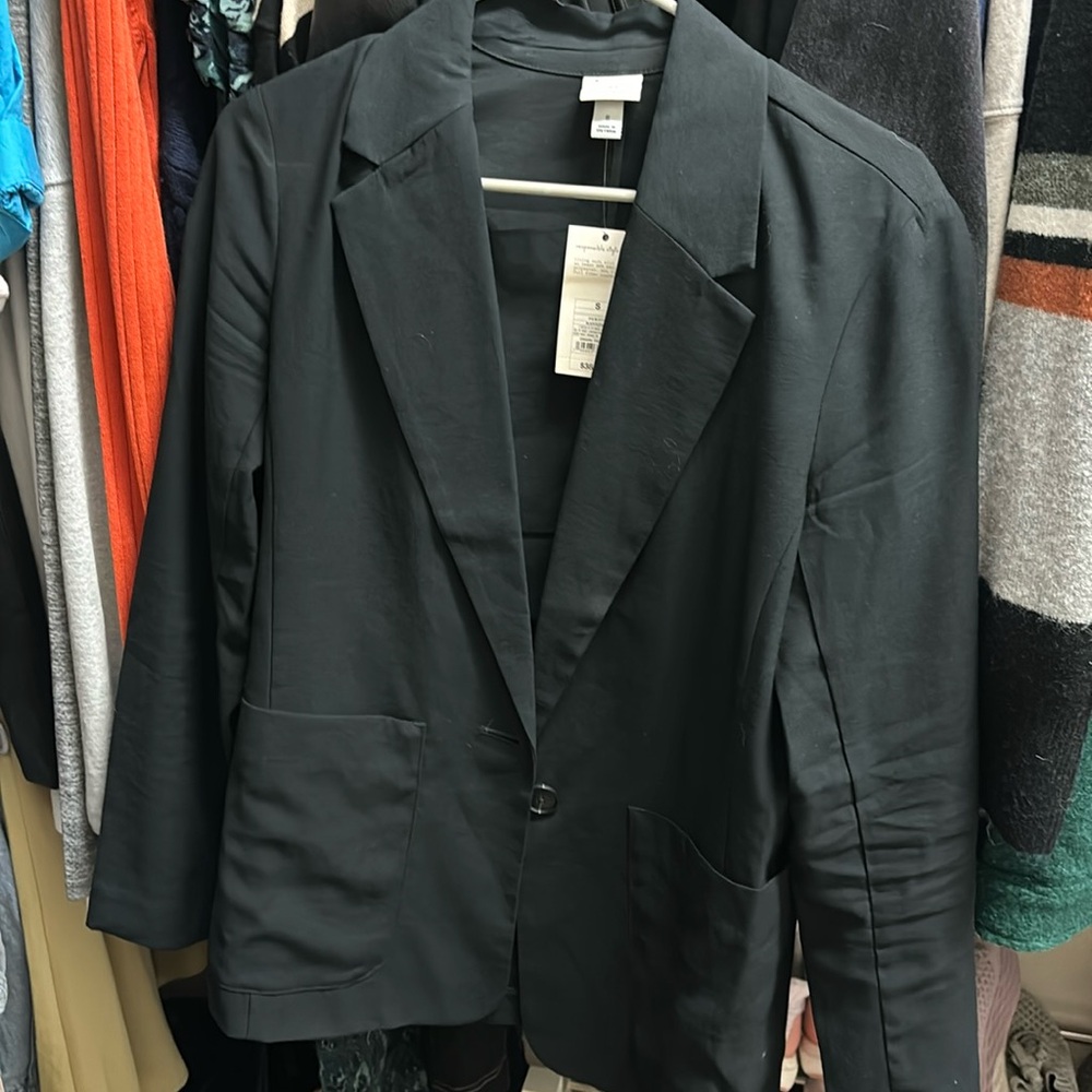 A new day black blazer